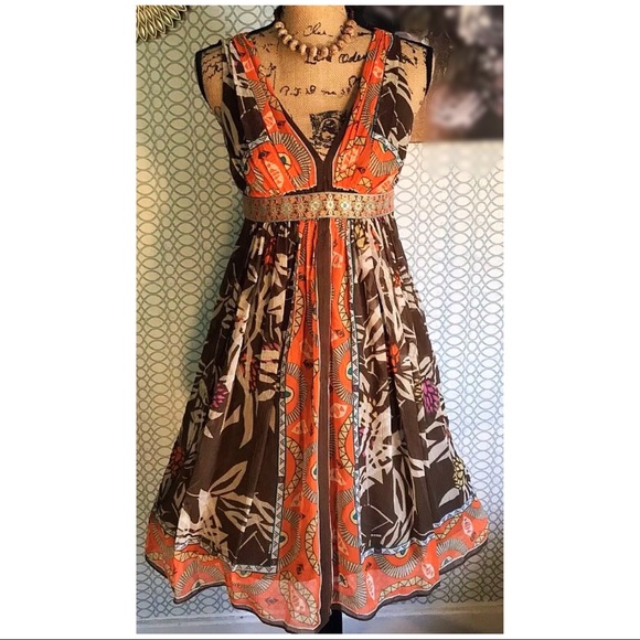 Nicole Miller Dresses & Skirts - 🦋SALE NICOLE MILLER STUDIO EMPIRE WAIST SILK DRES